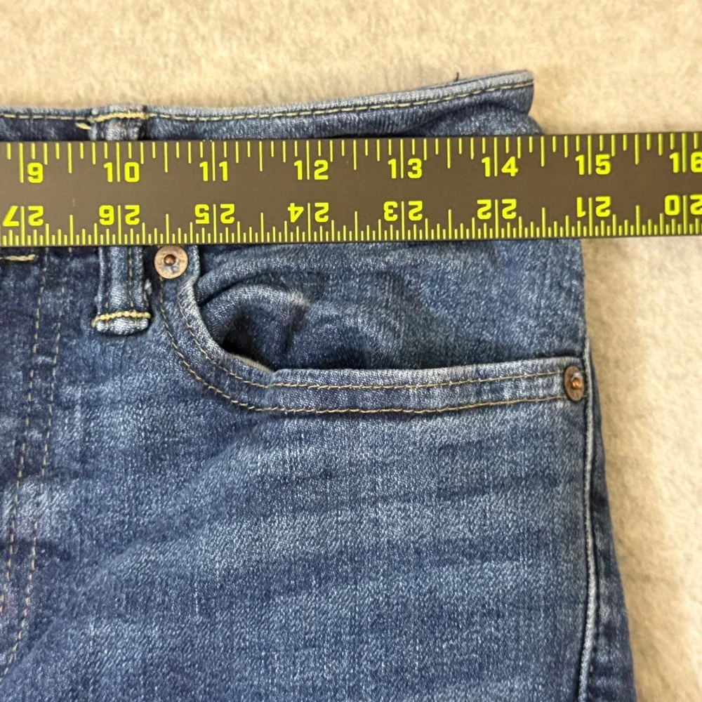 American Eagle Airflex+ Slim Straight Jeans Mens 29x32 Blue Denim Stretch